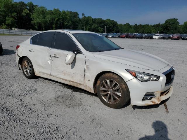 JN1BV7AP8EM688461 - 2014 INFINITI Q50 BASE WHITE photo 4