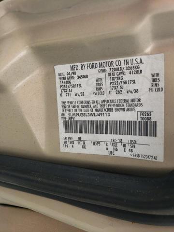 5LMPU28L3WLJ49113 - 1998 LINCOLN NAVIGATOR 棕色 照片 13