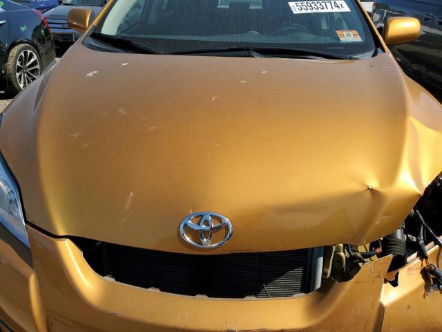 2T1LE40E99C001135 - 2009 TOYOTA COROLLA MA S GOLD photo 11