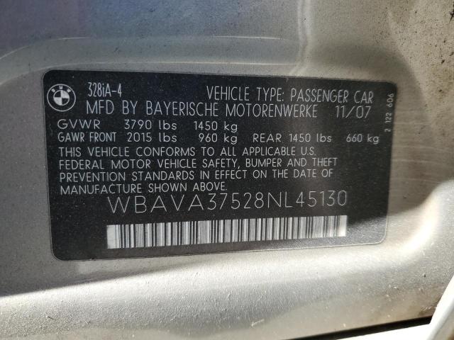 WBAVA37528NL45130 - 2008 BMW 3 SERIES I Qəhvəyi foto 12