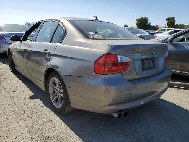 WBAVA37528NL45130 - 2008 BMW 3 SERIES I TAN photo 2