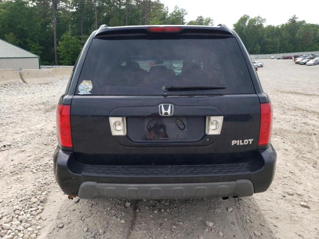 2HKYF18423H575531 - 2003 HONDA PILOT EX BLACK photo 6