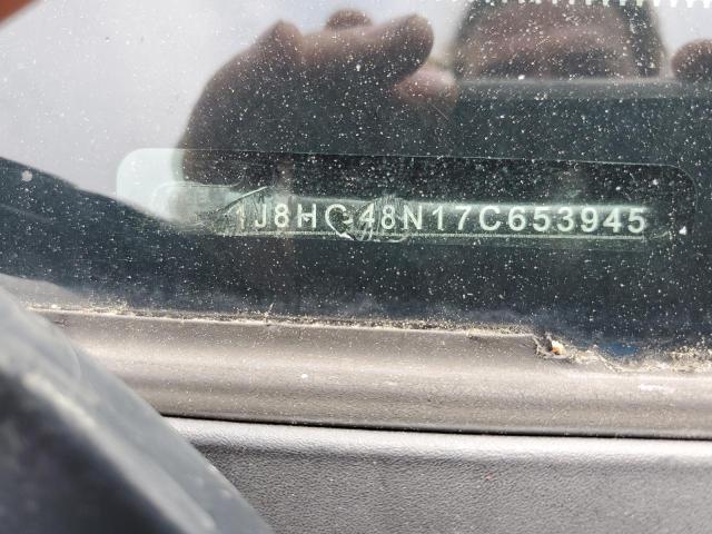 1J8HG48N17C653945 - 2007 JEEP COMMANDER 黑色 照片 13