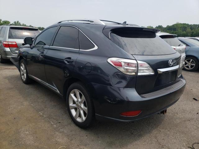 2T2BK1BA7BC110532 - 2011 LEXUS RX 350 GRAY photo 2