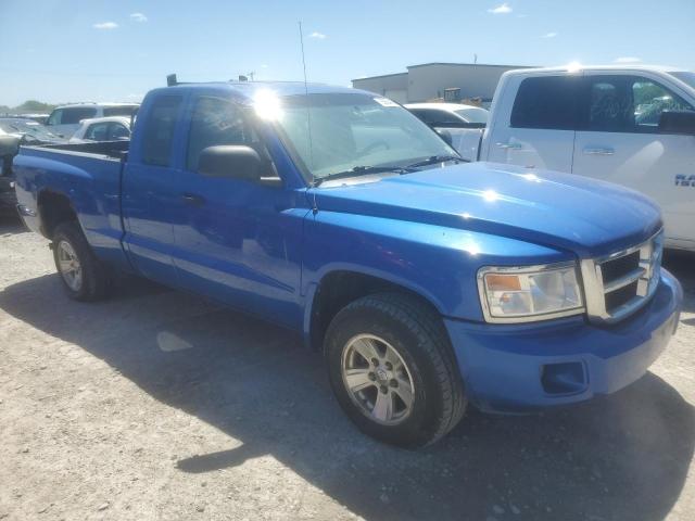 1D7HW32K68S551640 - 2008 DODGE DAKOTA SXT BLUE photo 4