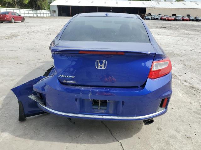 1HGCT1B81DA023950 - 2013 HONDA ACCORD EXL BLUE photo 6