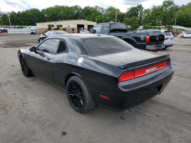 2B3LJ74W89H550719 - 2009 DODGE CHALLENGER SRT-8 BLACK photo 2