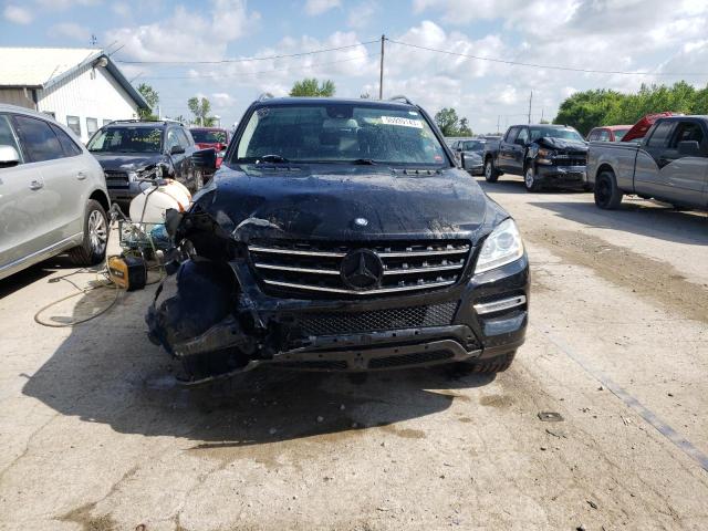 4JGDA5HB9EA382804 - 2014 MERCEDES-BENZ ML 350 4MATIC BLACK photo 5