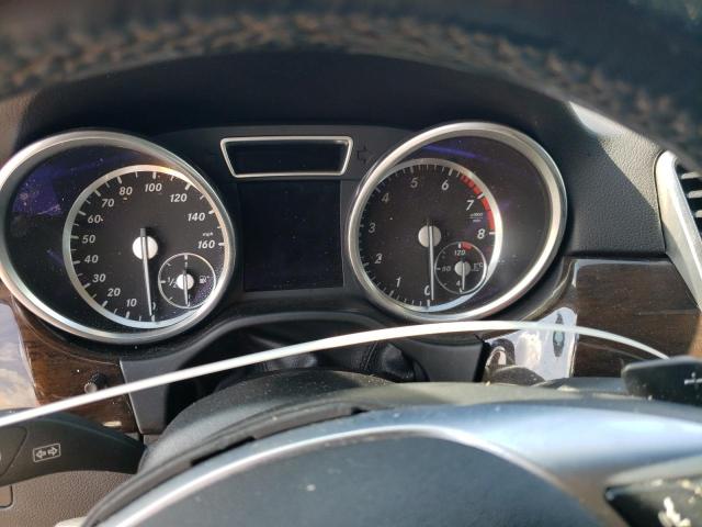 4JGDA5HB9EA382804 - 2014 MERCEDES-BENZ ML 350 4MATIC BLACK photo 9