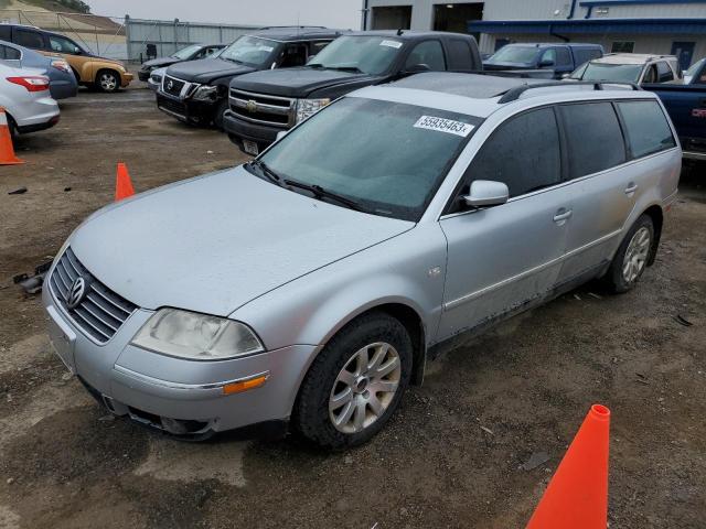 WVWVD63B03E011758 - 2003 VOLKSWAGEN PASSAT GLS SILVER photo 1