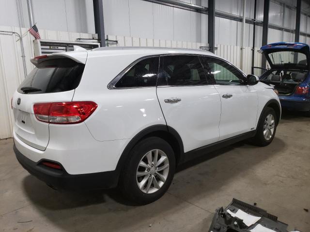 5XYPGDA32HG259217 - 2017 KIA SORENTO LX WHITE photo 3