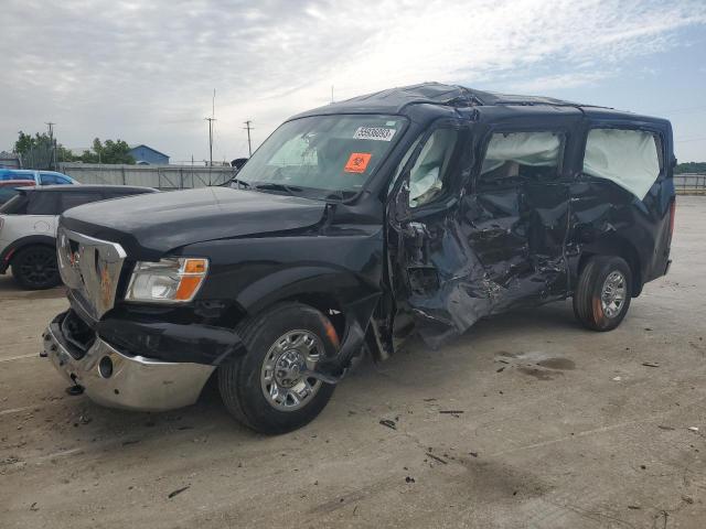 5BZAF0AA4JN852138 - 2018 NISSAN NV 3500 S BLACK photo 1