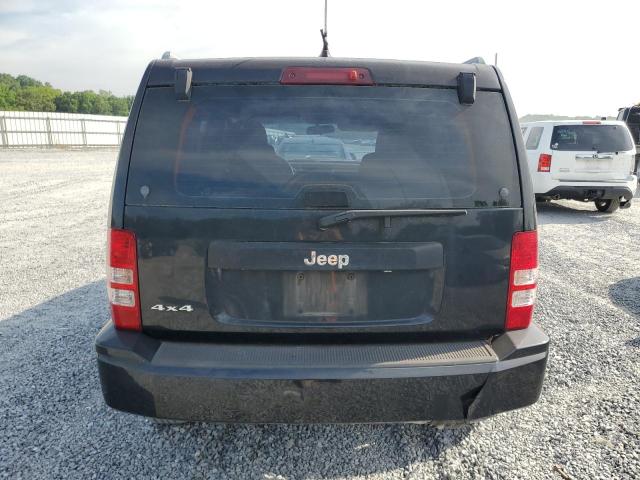 1C4PJMAK5CW136550 - 2012 JEEP LIBERTY SPORT BLACK photo 6