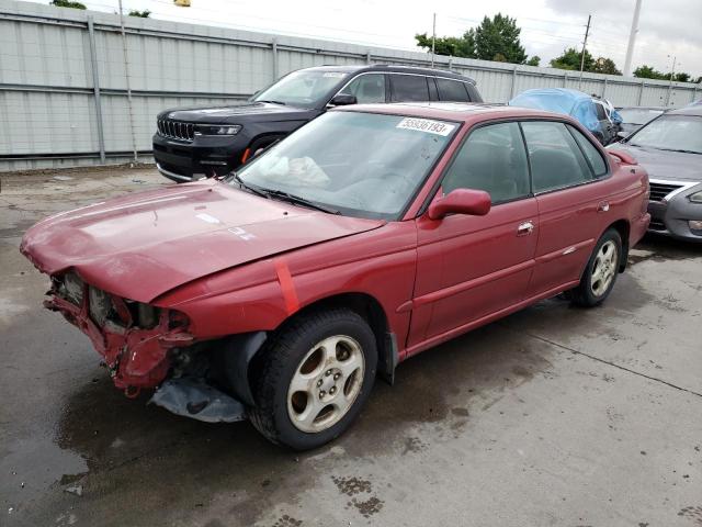 4S3BD6650T7205381 - 1996 SUBARU LEGACY LSI RED photo 1