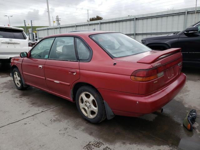 4S3BD6650T7205381 - 1996 SUBARU LEGACY LSI RED photo 2