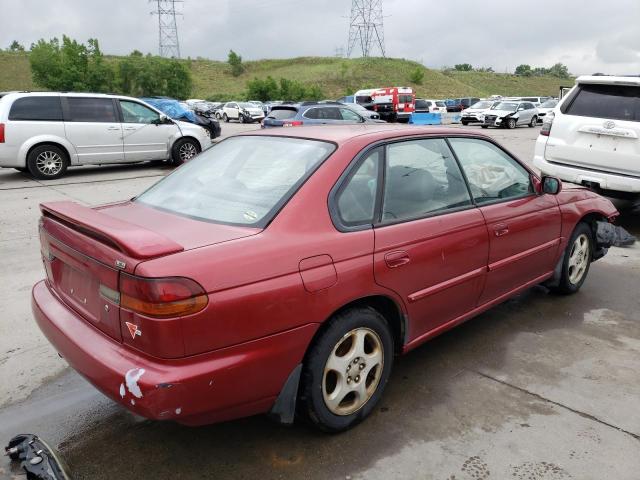 4S3BD6650T7205381 - 1996 SUBARU LEGACY LSI RED photo 3