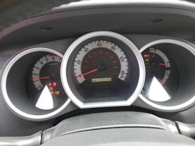 5TFJU4GNXDX044876 - 2013 TOYOTA TACOMA DOUBLE CAB PRERUNNER SILVER photo 9