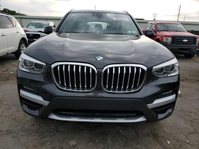 5UXTY5C04L9B39113 - 2020 BMW X3 XDRIVE30I GRAY photo 5