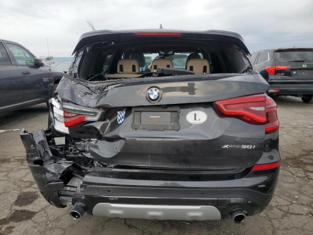 5UXTY5C04L9B39113 - 2020 BMW X3 XDRIVE30I GRAY photo 6