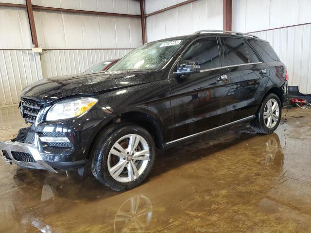 4JGDA5HB9FA590277 - 2015 MERCEDES-BENZ ML 350 4MATIC BLACK photo 1