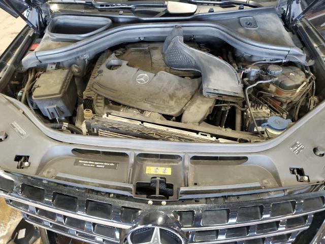 4JGDA5HB9FA590277 - 2015 MERCEDES-BENZ ML 350 4MATIC BLACK photo 12