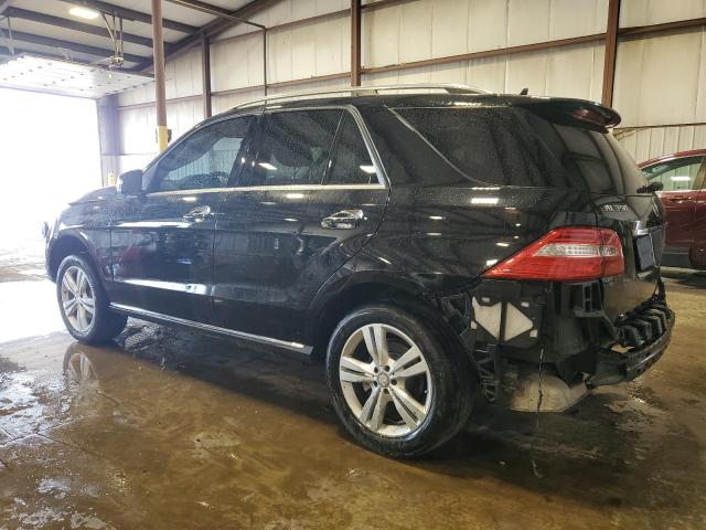 4JGDA5HB9FA590277 - 2015 MERCEDES-BENZ ML 350 4MATIC BLACK photo 2