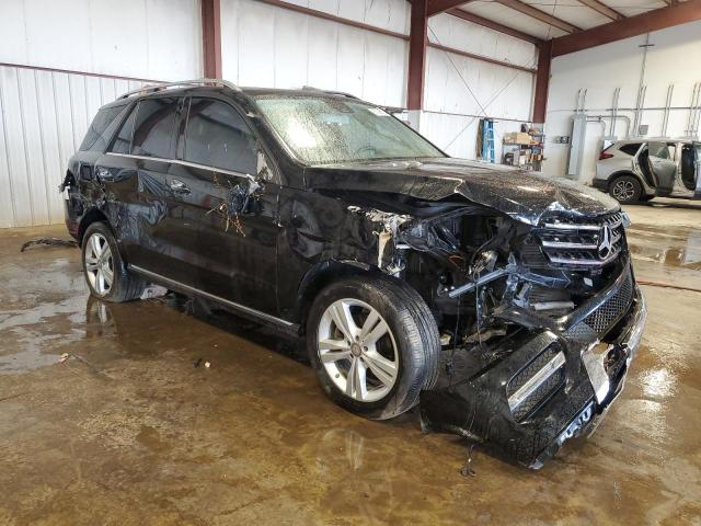 4JGDA5HB9FA590277 - 2015 MERCEDES-BENZ ML 350 4MATIC BLACK photo 4