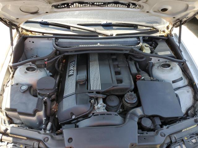 WBAEV53482KM21407 - 2002 BMW 3 SERIES I ვერცხლისფერი ფოტო 11