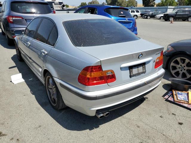 WBAEV53482KM21407 - 2002 BMW 3 SERIES I SILVER photo 2