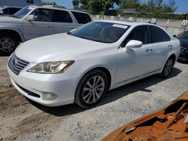 JTHBK1EG0C2503386 - 2012 LEXUS ES 350 WHITE photo 1