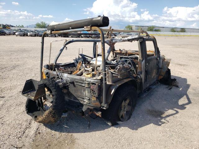 1J4BA3H16BL564994 - 2011 JEEP WRANGLER U SPORT BURN photo 4