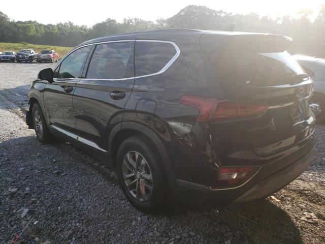 5NMS33AD8KH002052 - 2019 HYUNDAI SANTA FE SEL BLACK photo 2