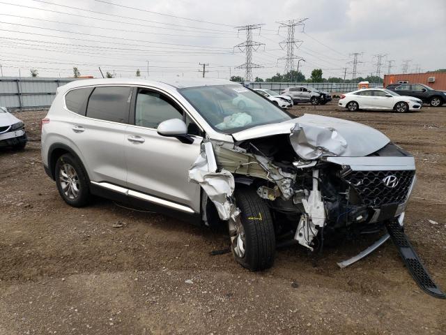 5NMS23AD0KH022086 - 2019 HYUNDAI SANTA FE SE SILVER photo 4