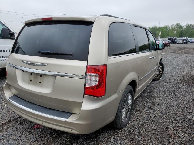 2C4RC1CG6ER143755 - 2014 CHRYSLER TOWN & COU TOURING L CREAM photo 3