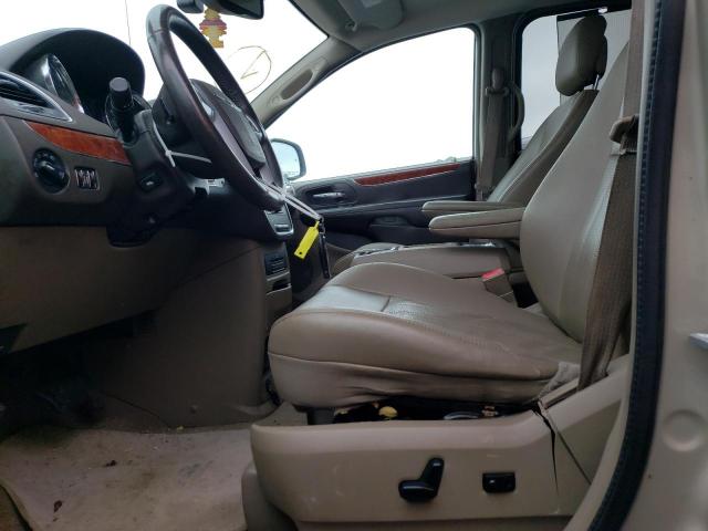 2C4RC1CG6ER143755 - 2014 CHRYSLER TOWN & COU TOURING L CREAM photo 7