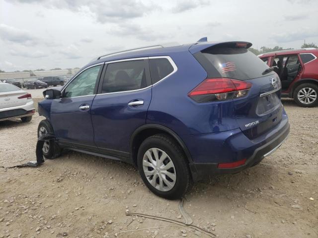 5N1AT2MV4HC821038 - 2017 NISSAN ROGUE SV BLUE photo 2