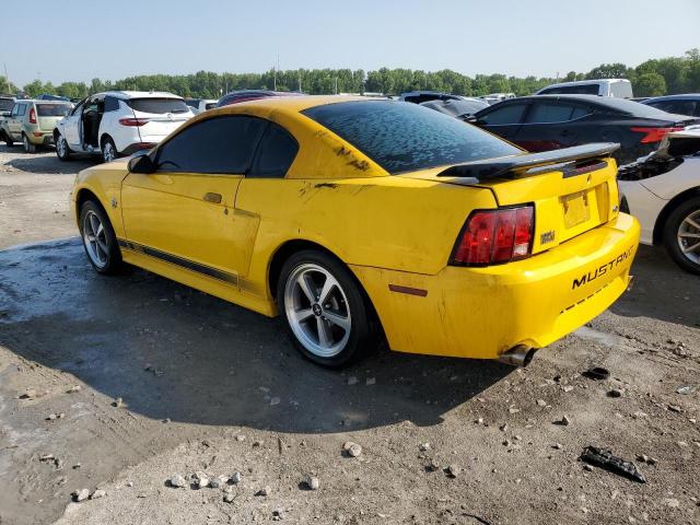 1FAFP42R14F148160 - 2004 FORD MUSTANG MACH I YELLOW photo 2