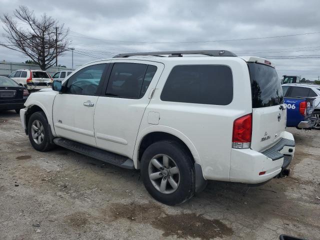 5N1BA08D68N619077 - 2008 NISSAN ARMADA SE WHITE photo 2