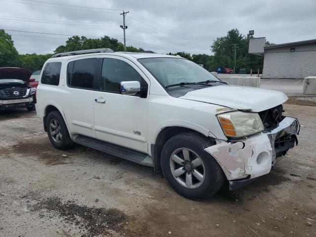 5N1BA08D68N619077 - 2008 NISSAN ARMADA SE WHITE photo 4