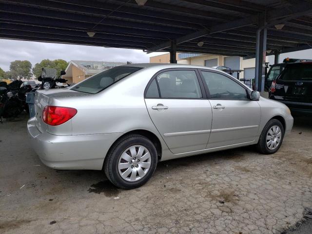 JTDBR32E030008743 - 2003 TOYOTA COROLLA CE SILVER photo 3