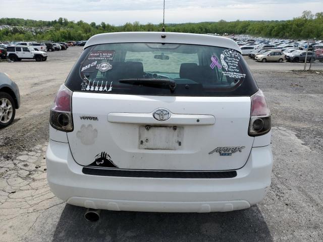 2T1KR32EX6C601035 - 2006 TOYOTA COROLLA MA XR WHITE photo 6