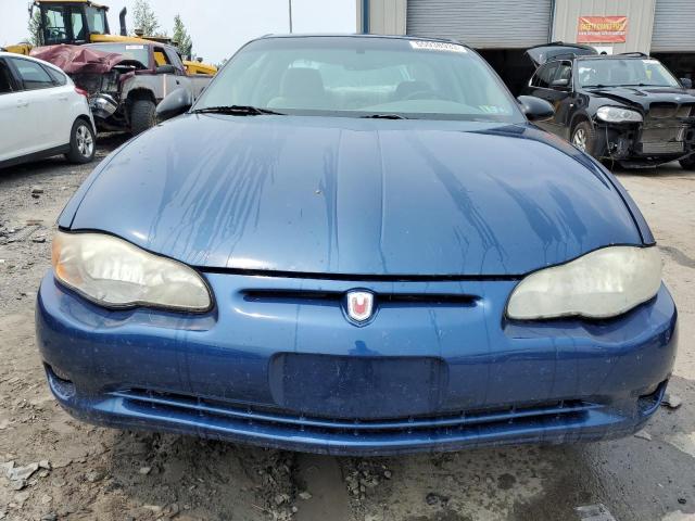 2G1WX12K939130548 - 2003 CHEVROLET MONTE CARL SS BLUE photo 5