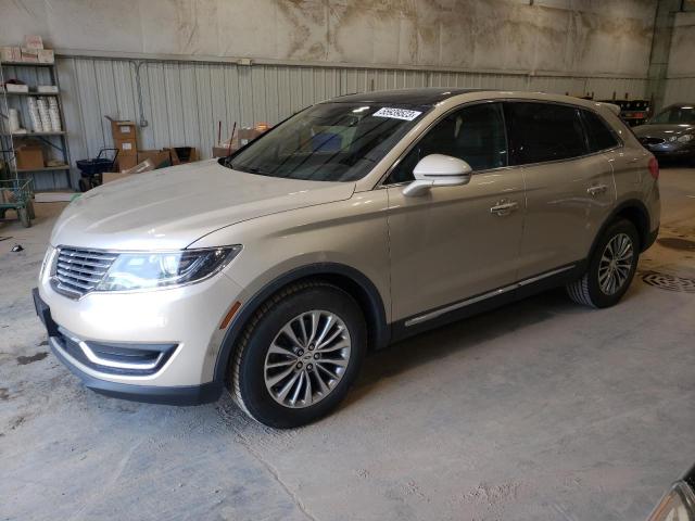 2LMPJ8KR2HBL37060 - 2017 LINCOLN MKX SELECT TAN photo 1