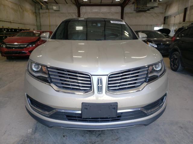 2LMPJ8KR2HBL37060 - 2017 LINCOLN MKX SELECT TAN photo 5