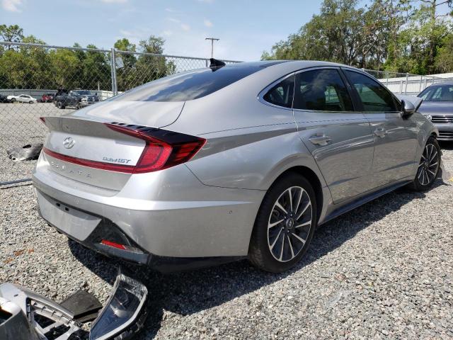 5NPEH4J20LH014509 - 2020 HYUNDAI SONATA LIMITED SILVER photo 3