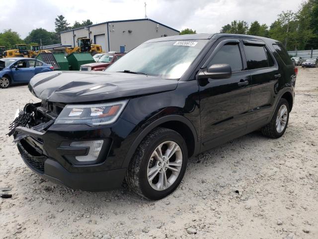 1FM5K8AR0JGC45719 - 2018 FORD EXPLORER POLICE INTERCEPTOR BLACK photo 1