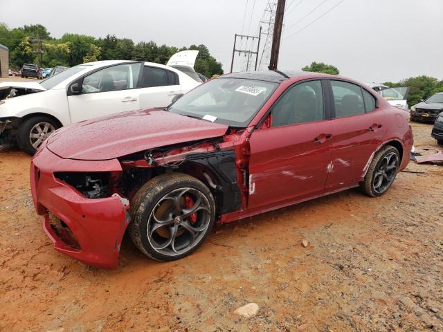 ZARFANBN1K7609059 - 2019 ALFA ROMEO GIULIA TI RED photo 1