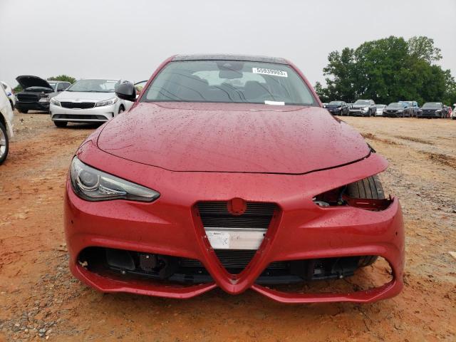 ZARFANBN1K7609059 - 2019 ALFA ROMEO GIULIA TI RED photo 5