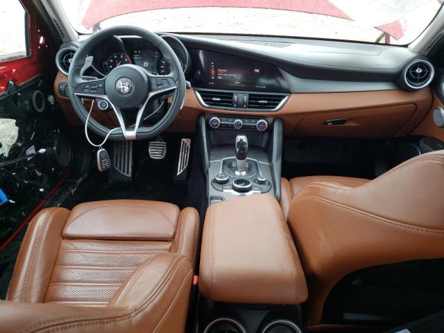 ZARFANBN1K7609059 - 2019 ALFA ROMEO GIULIA TI RED photo 8