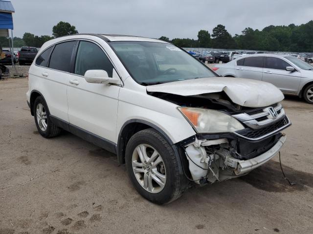 5J6RE3H73BL030407 - 2011 HONDA CR-V EXL WHITE photo 4